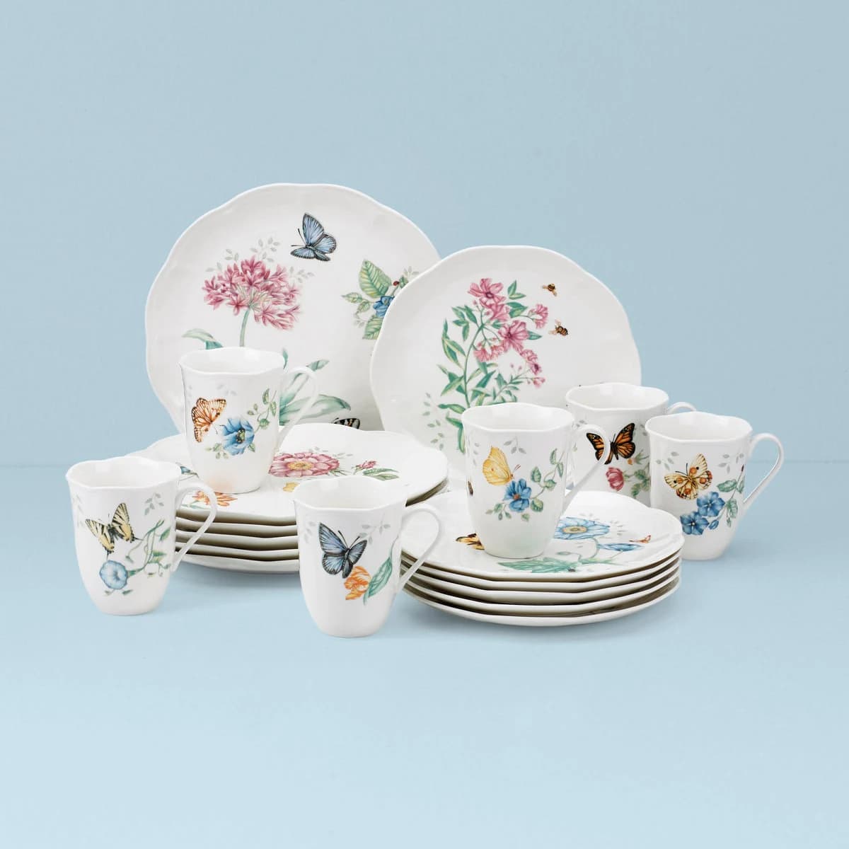 Lenox official product photograph: Butterfly Meadow 18-piece set · item 6342794