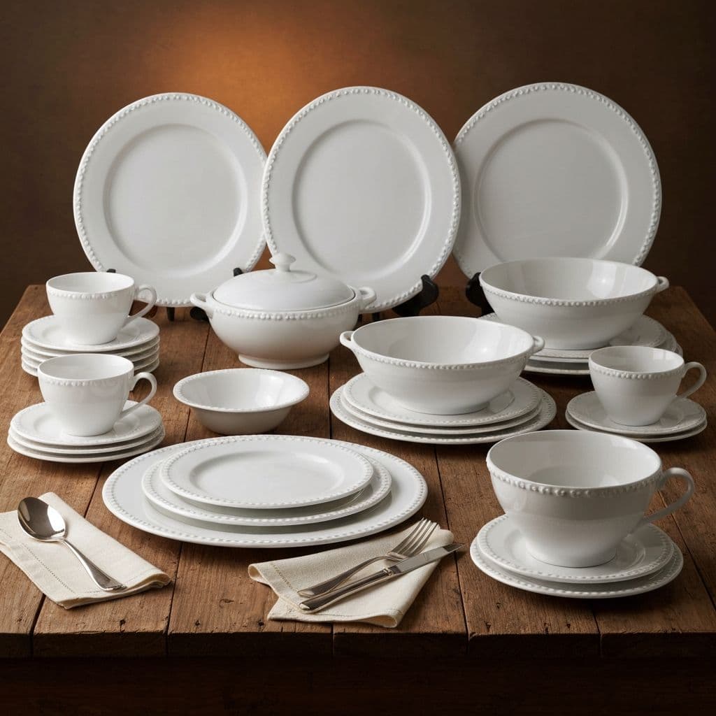 French Perle 16-Piece Set - Best selling Lenox dinnerware set