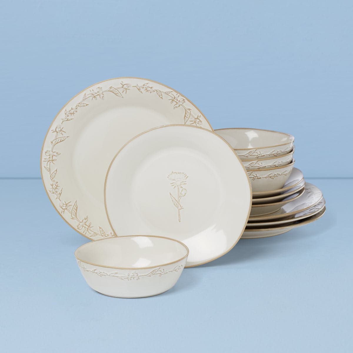 Lenox Homespun botanical dinnerware set